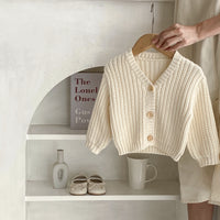 Load image into Gallery viewer, Baby Kid Girls Solid Color Cardigan Wholesale 230828307
