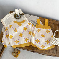 Load image into Gallery viewer, Baby Kid Girls Color-blocking Flower Rompers Jackets Outwears Wholesale 230828312
