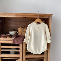 Load image into Gallery viewer, Baby Girls Solid Color Cartoon Rompers Wholesale 230828313
