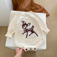 Load image into Gallery viewer, Baby Girls Solid Color Cartoon Rompers Wholesale 230828313
