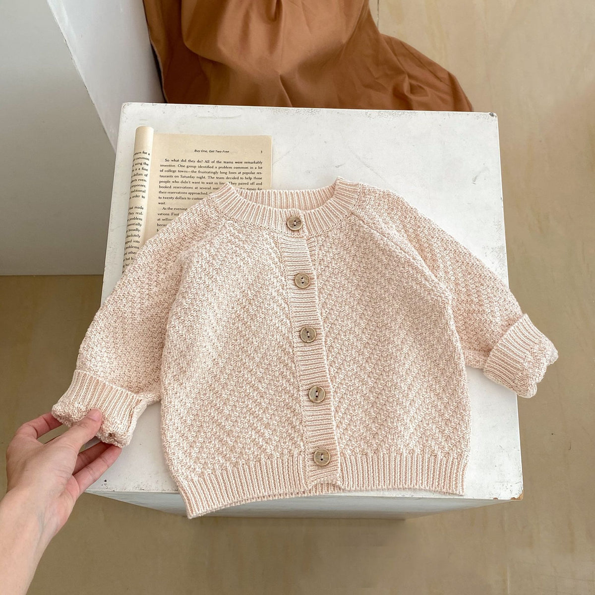 Baby Kid Girls Solid Color Cardigan Wholesale 230828314
