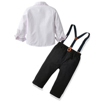 Load image into Gallery viewer, 2 Pieces Set Baby Kid Boys Solid Color Shirts And Jumpsuits Wholesale 230828325
