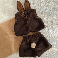 Load image into Gallery viewer, 2 Pieces Set Baby Kid Girls Solid Color Tank Tops And Shorts Wholesale 230828338
