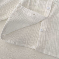 Load image into Gallery viewer, 2 Pieces Set Baby Kid Girls Solid Color Print Tops And Flower Shorts Wholesale 230828345
