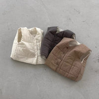 Load image into Gallery viewer, Baby Kid Girls Boys Solid Color Vests Waistcoats Wholesale 230828348

