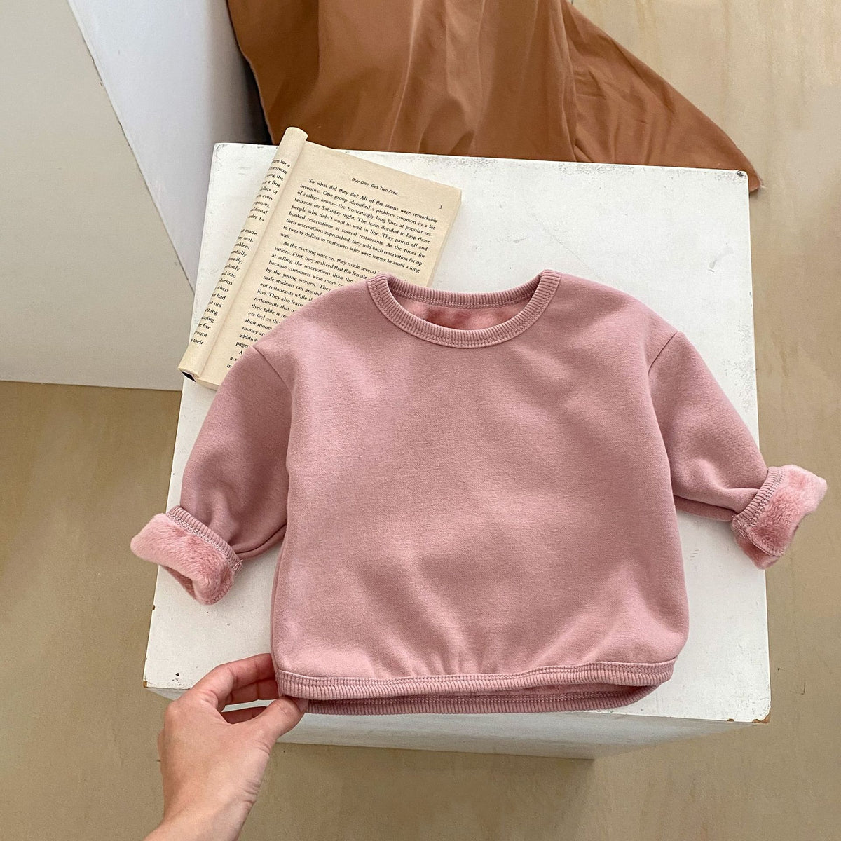 Baby Kid Girls Solid Color Hoodies Sweatshirts Wholesale 230828366