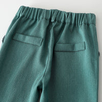 Load image into Gallery viewer, 3 Pieces Set Baby Kid Boys Solid Color Shirts Vests Waistcoats And Pants Wholesale 23082837
