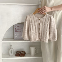 Load image into Gallery viewer, Baby Kid Girls Solid Color Cardigan Wholesale 230828376
