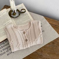 Load image into Gallery viewer, Baby Kid Girls Solid Color Cardigan Wholesale 230828376
