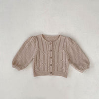 Load image into Gallery viewer, Baby Kid Girls Solid Color Cardigan Wholesale 230828376
