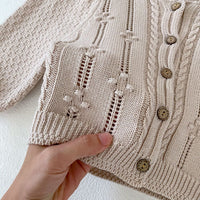 Load image into Gallery viewer, Baby Kid Girls Solid Color Cardigan Wholesale 230828376
