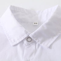 Load image into Gallery viewer, 3 Pieces Set Baby Kid Boys Striped Vests Waistcoats Solid Color Shirts And Pants Wholesale 23082838
