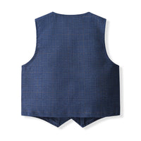 Load image into Gallery viewer, 3 Pieces Set Baby Kid Boys Solid Color Shirts Vests Waistcoats And Pants Wholesale 230828381
