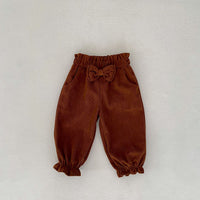 Load image into Gallery viewer, 2 Pieces Set Baby Kid Girls Flower Print Tops And Solid Color Pants Wholesale 230828387
