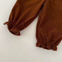 Load image into Gallery viewer, 2 Pieces Set Baby Kid Girls Flower Print Tops And Solid Color Pants Wholesale 230828387
