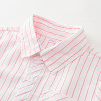 Load image into Gallery viewer, 2 Pieces Set Baby Kid Boys Striped Bow Shirts And Solid Color Pants Wholesale 230828388
