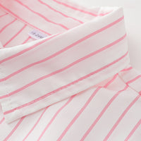 Load image into Gallery viewer, 2 Pieces Set Baby Kid Boys Striped Bow Shirts And Solid Color Pants Wholesale 230828388
