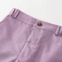 Load image into Gallery viewer, 2 Pieces Set Baby Kid Boys Striped Bow Shirts And Solid Color Pants Wholesale 230828388
