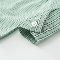 Load image into Gallery viewer, 2 Pieces Set Baby Kid Boys Striped Shirts And Solid Color Pants Wholesale 23082840
