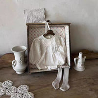 Load image into Gallery viewer, Baby Girls Solid Color Rompers Wholesale 23082847
