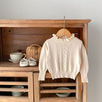 Load image into Gallery viewer, Baby Kid Girls Solid Color Sweaters Wholesale 23082857
