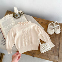 Load image into Gallery viewer, Baby Kid Girls Solid Color Sweaters Wholesale 23082857
