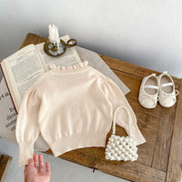 Load image into Gallery viewer, Baby Kid Girls Solid Color Sweaters Wholesale 23082857
