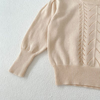 Load image into Gallery viewer, Baby Kid Girls Solid Color Sweaters Wholesale 23082857
