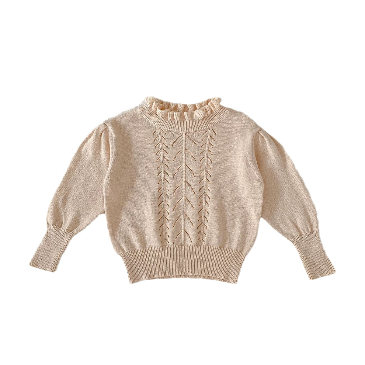 Baby Kid Girls Solid Color Sweaters Wholesale 23082857