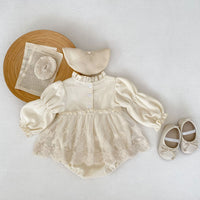 Load image into Gallery viewer, Baby Girls Solid Color Rompers Wholesale 23082858
