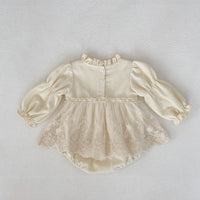Load image into Gallery viewer, Baby Girls Solid Color Rompers Wholesale 23082858
