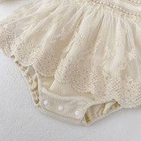 Load image into Gallery viewer, Baby Girls Solid Color Rompers Wholesale 23082858
