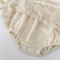 Load image into Gallery viewer, Baby Girls Solid Color Rompers Wholesale 23082858
