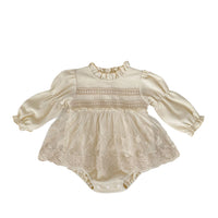 Load image into Gallery viewer, Baby Girls Solid Color Rompers Wholesale 23082858
