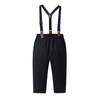 Load image into Gallery viewer, 2 Pieces Set Baby Kid Boys Striped Rompers And Solid Color Pants Wholesale 23082863
