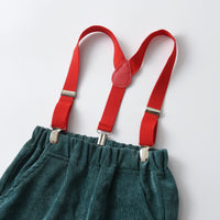 Load image into Gallery viewer, 2 Pieces Set Baby Kid Boys Christmas Cartoon Print Tops And Solid Color Pants Wholesale 23082864
