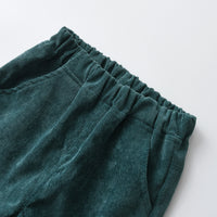 Load image into Gallery viewer, 2 Pieces Set Baby Kid Boys Christmas Cartoon Print Tops And Solid Color Pants Wholesale 23082864
