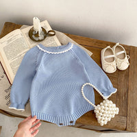 Load image into Gallery viewer, Baby Kid Girls Solid Color Rompers Wholesale 23082874
