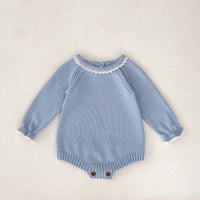 Load image into Gallery viewer, Baby Kid Girls Solid Color Rompers Wholesale 23082874
