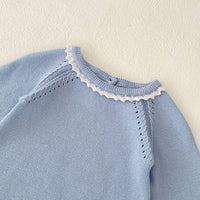 Load image into Gallery viewer, Baby Kid Girls Solid Color Rompers Wholesale 23082874
