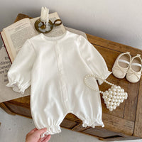 Load image into Gallery viewer, Baby Girls Solid Color Jumpsuits Wholesale 23082875
