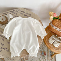 Load image into Gallery viewer, Baby Girls Solid Color Jumpsuits Wholesale 23082875
