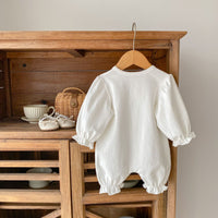 Load image into Gallery viewer, Baby Girls Solid Color Jumpsuits Wholesale 23082875
