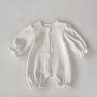 Load image into Gallery viewer, Baby Girls Solid Color Jumpsuits Wholesale 23082875
