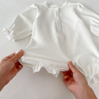 Load image into Gallery viewer, Baby Girls Solid Color Jumpsuits Wholesale 23082875
