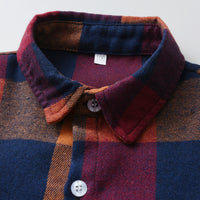 Load image into Gallery viewer, Baby Kid Boys Color-blocking Checked Shirts Wholesale 23082880
