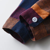 Load image into Gallery viewer, Baby Kid Boys Color-blocking Checked Shirts Wholesale 23082880
