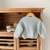 Load image into Gallery viewer, Baby Kid Girls Solid Color Love heart Sweaters Wholesale 23082882
