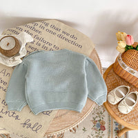 Load image into Gallery viewer, Baby Kid Girls Solid Color Love heart Sweaters Wholesale 23082882
