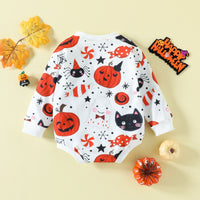 Load image into Gallery viewer, Baby Kid Girls Boys Animals Cartoon Print Halloween Rompers Wholesale 23090614
